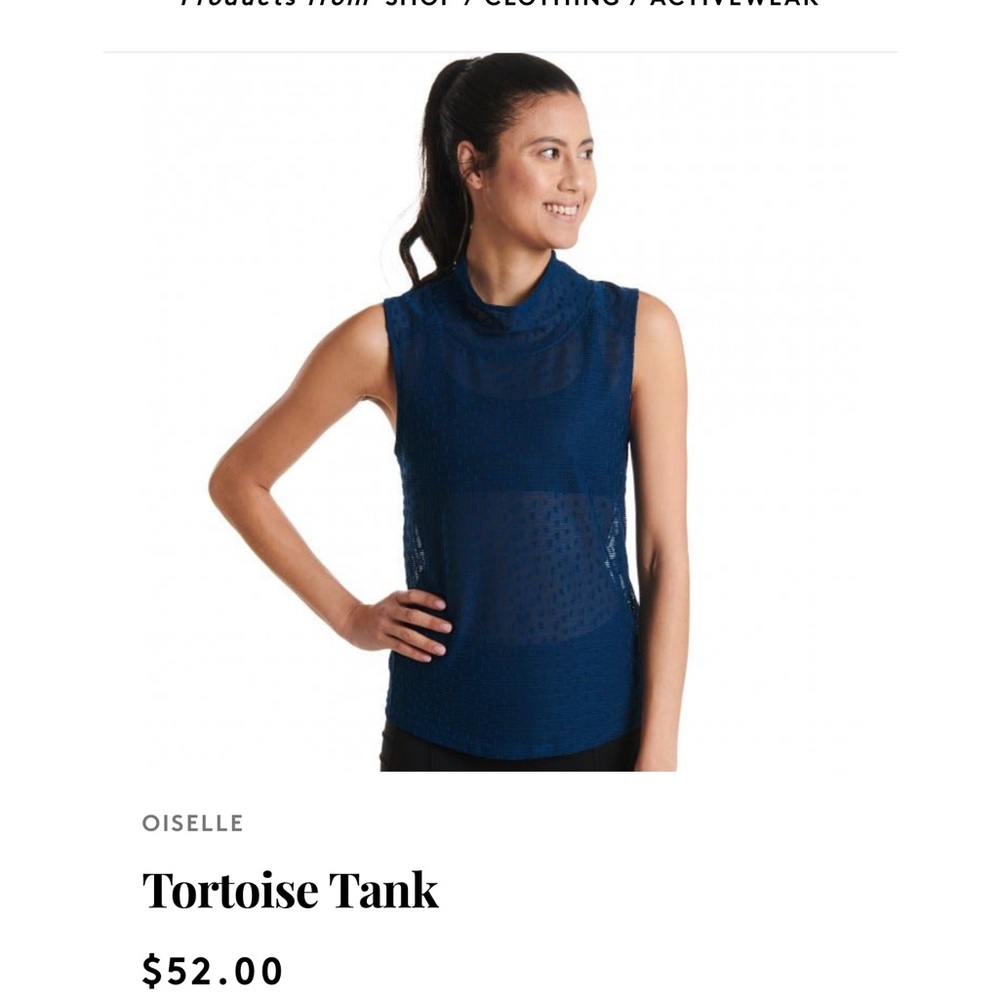🚩Free with Purchase. Oiselle Tortoise Tank-Size 2
